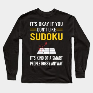 Smart People Hobby Sudoku Long Sleeve T-Shirt